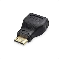 Vista 1 de Cable Matters Adaptador Mini HDMI a HDMI, macho a hembra, negro
