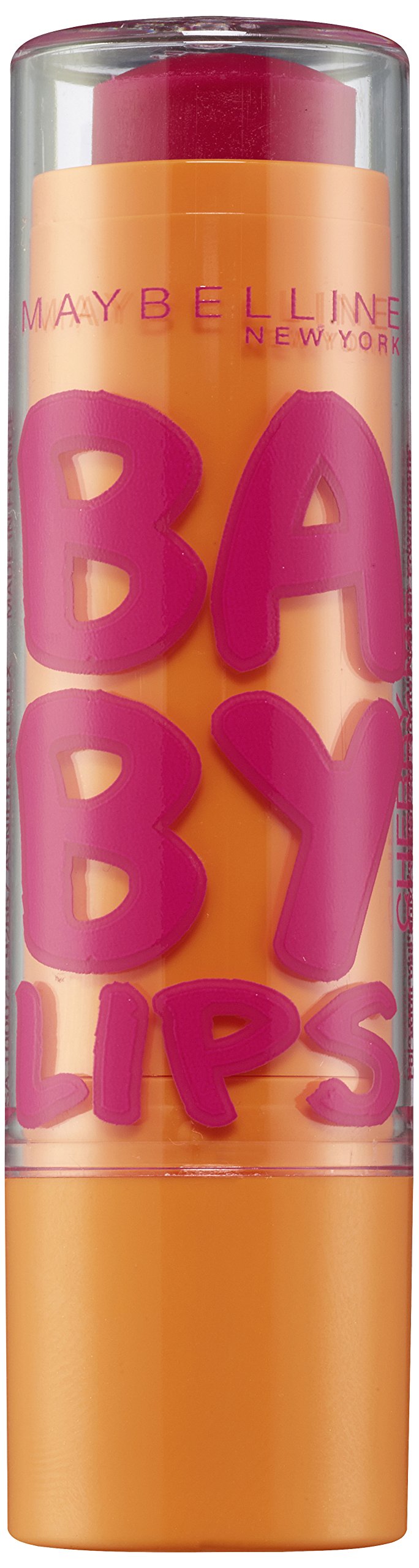 Maybelline New York Make-Up Lip Balm Baby Lips Care Balm Cherry Me/Lip Care for Dry Lips 1 x 4g, red - Image 3