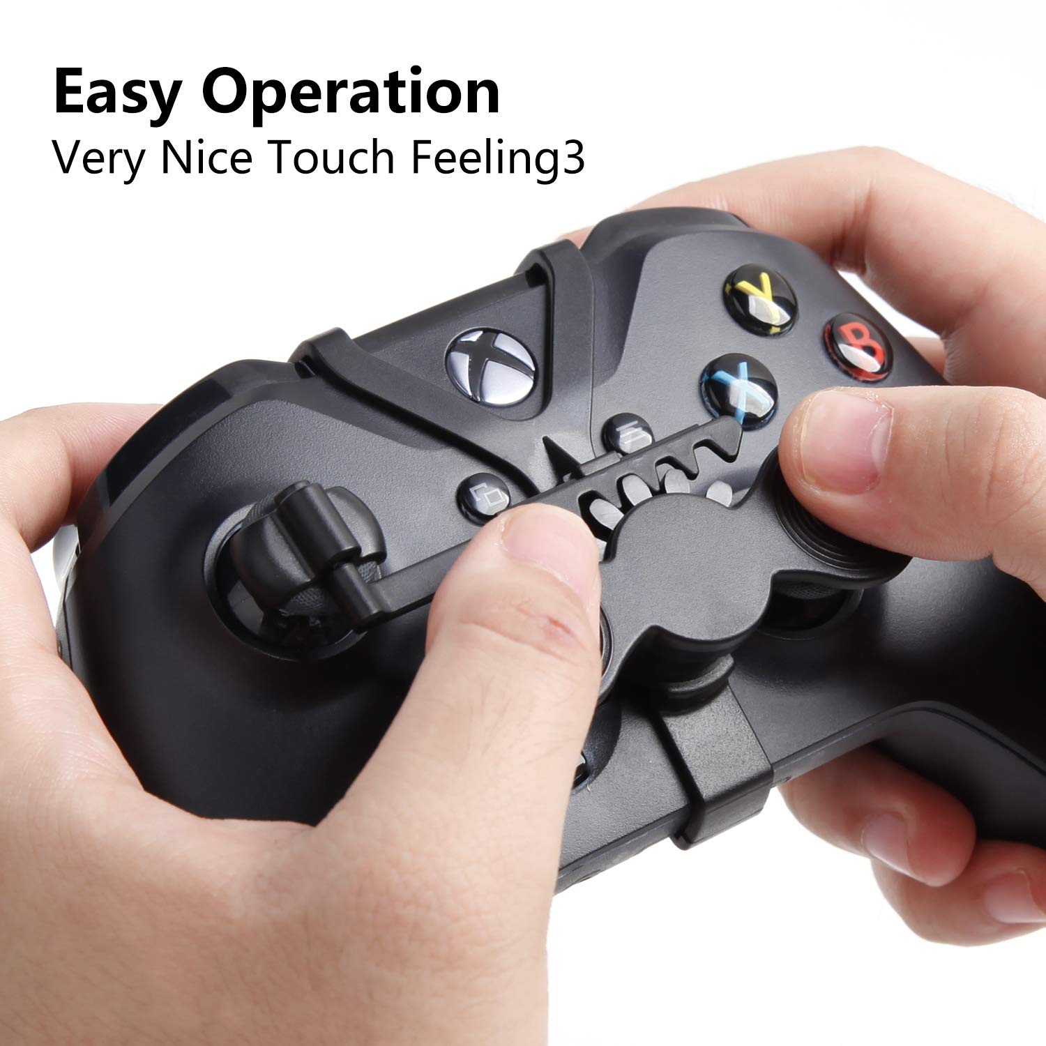 Xbox One Mini Steering Wheel, Xbox One Controller Add-on Replacement Accessories for All Xbox Racing Game