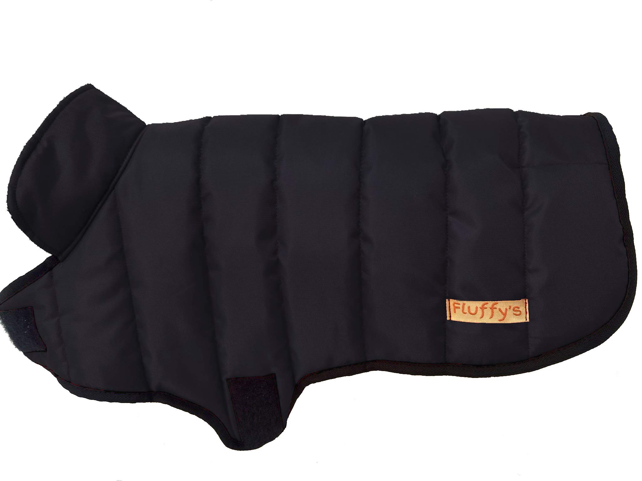 Fluffys Luxurious Reflective Dog Cold Weather Coat Style Plaid Reversible Waterproof Windproof Pet Winter Warm Vest, Cozy Cotton Lined Stand-up Collar Outdoor Jacket (B08VN6S4JM) Amazon Price History, Amazon Price Tracker