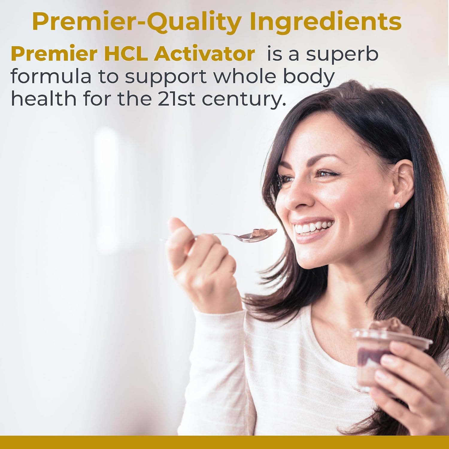 Premier Research Labs Premier HCL Activator - Pepsin Digestive Enzymes Supplement for Optimal Digestive Function for Men & Women, Low Stomach Acid, Nutrient Absorption - 90 Vegetarian Capsules - Image 3