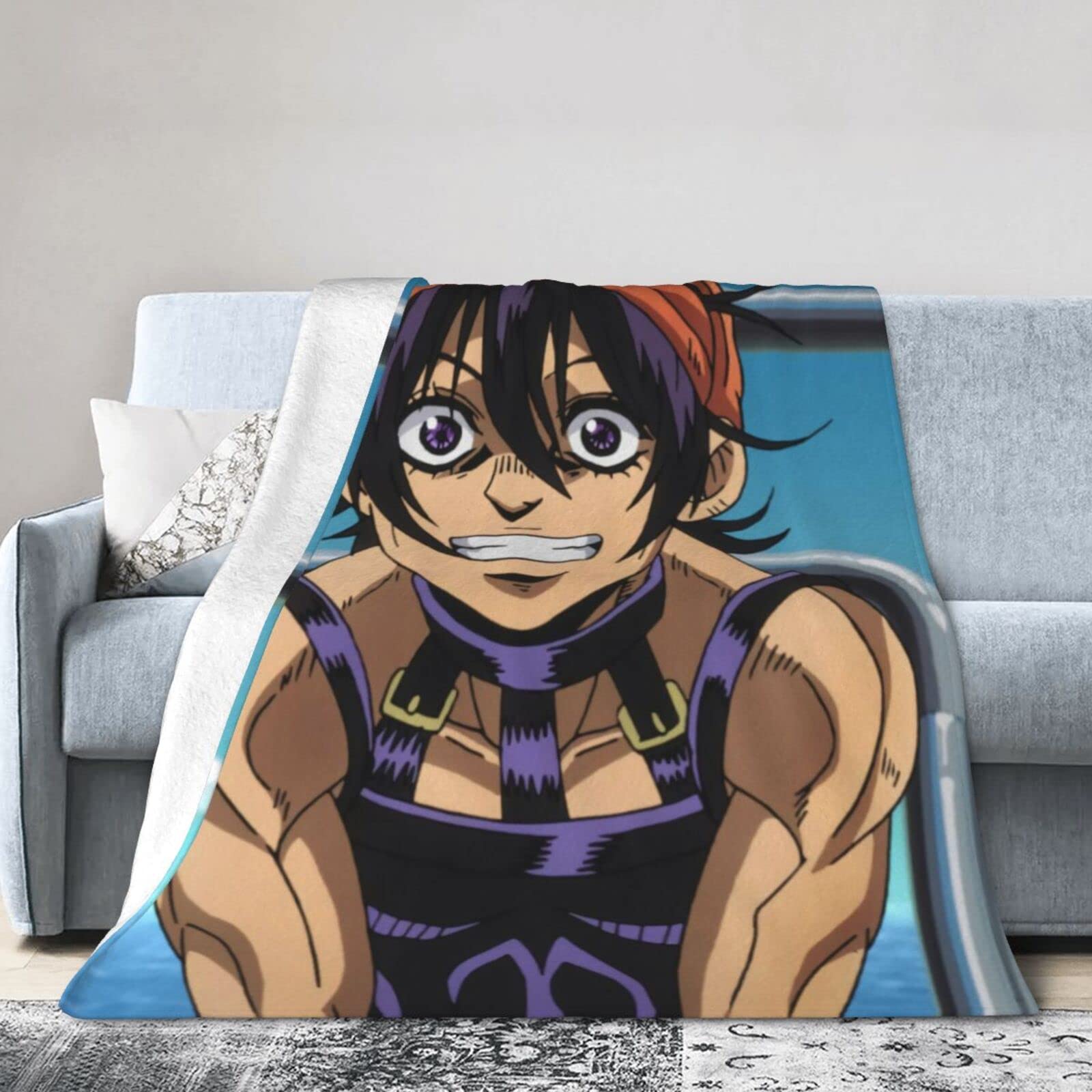 ジョジョの奇妙な冒険 黄金の風 ケース付きブランケット Amazon.co.jp: アニメ ジョジョの奇妙な冒険 黄金の風 ナランチャ