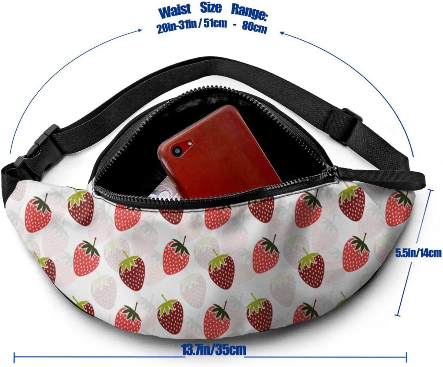 strawberry fanny pack