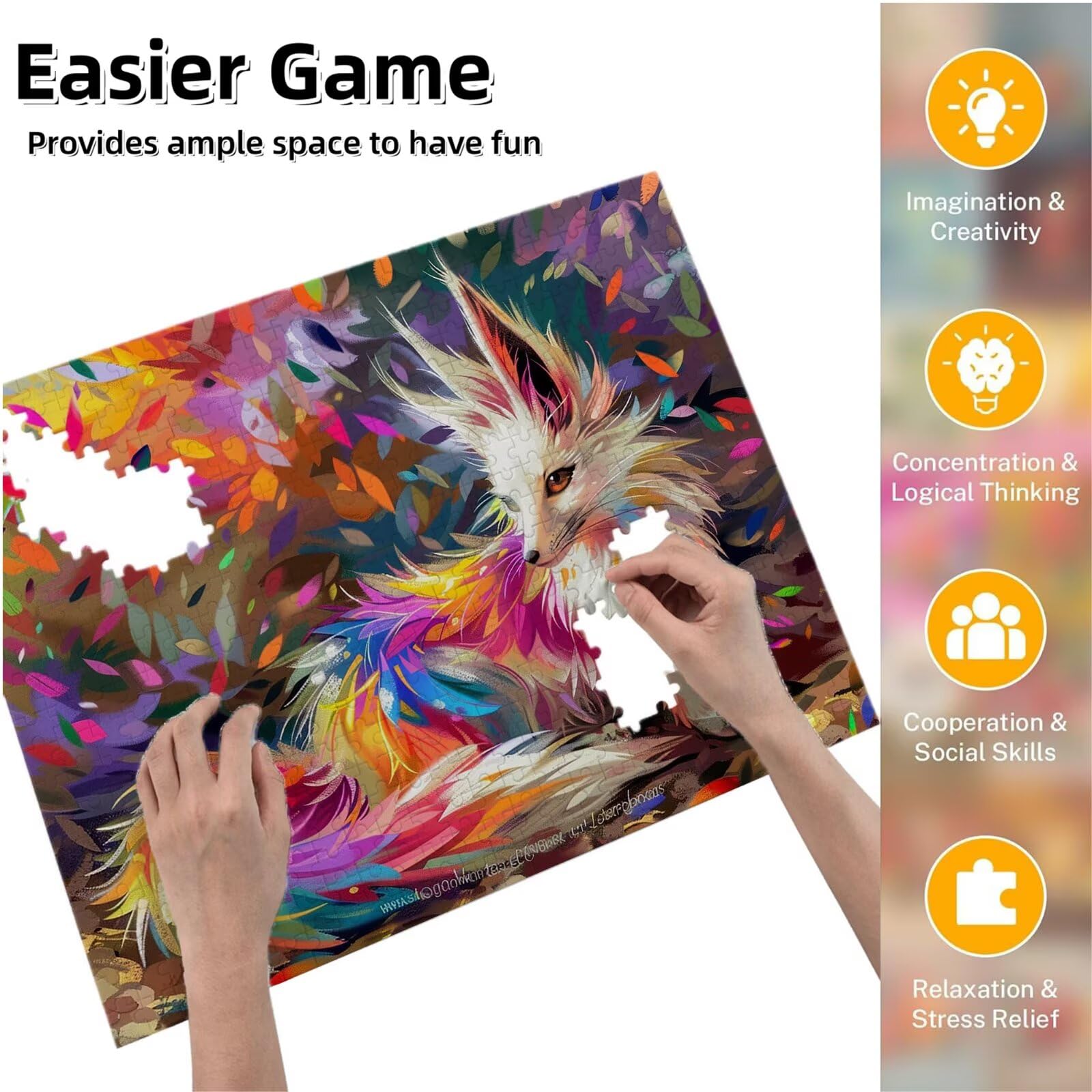 Motyl, 1000 elementów, puzzle 3D dla dorosłych, wymagająca łamigłówka, gra logiczna dla całej rodziny, prezenty dla mężczyzn, kobiet, puzzle bożonarodzeniowe, dekoracja domu, temat: zwierzęta 2 K0F
