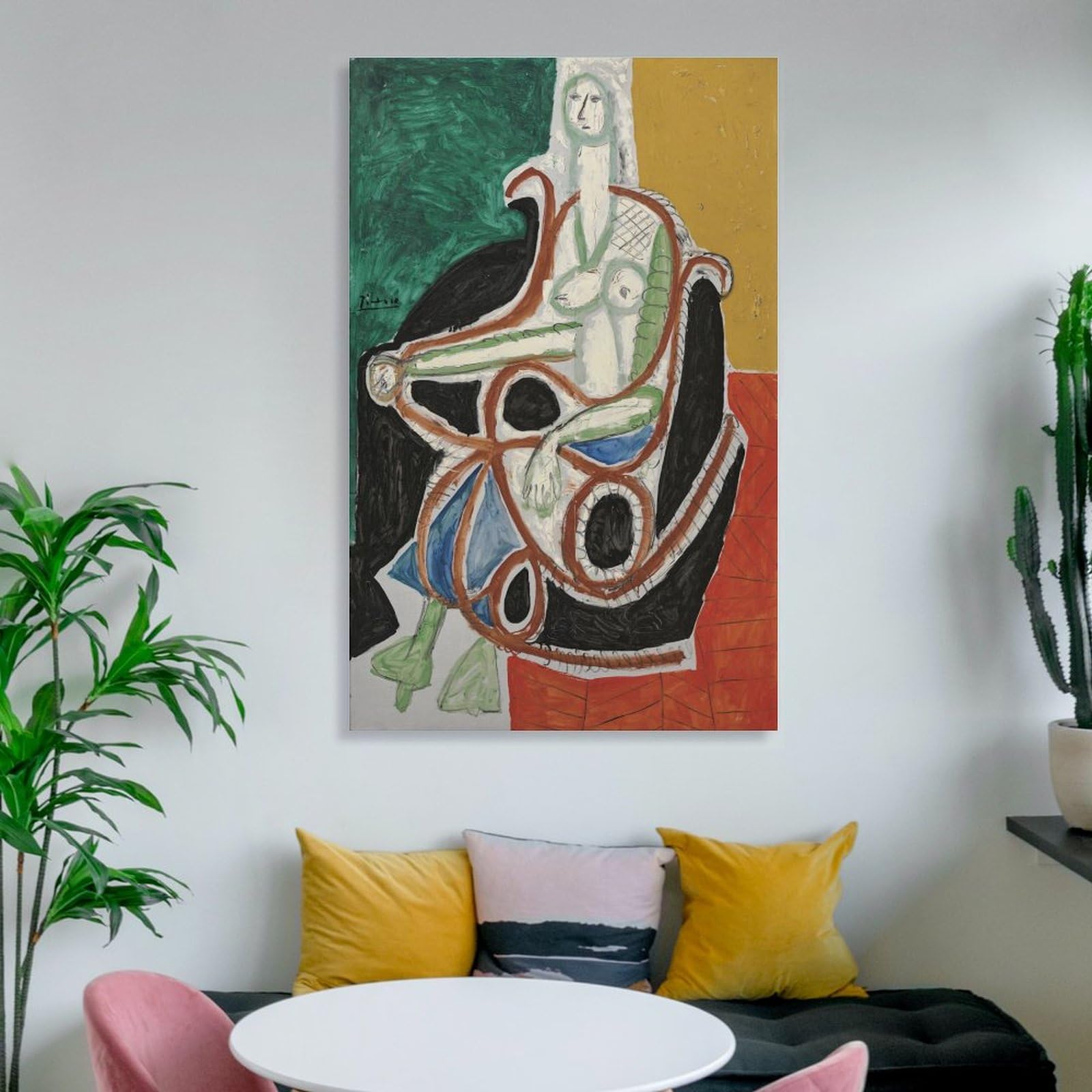 Amazon.co.jp: Pablo Picasso パブロ・ピカソポスター 絵画 ロッキング