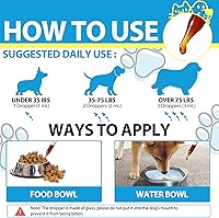 Vista 7 de Tratamiento para la tos de la perrera para perros, gotas de hierbas para la tos de la perrera - 2.02 onzas líquidas / 2.0 fl oz