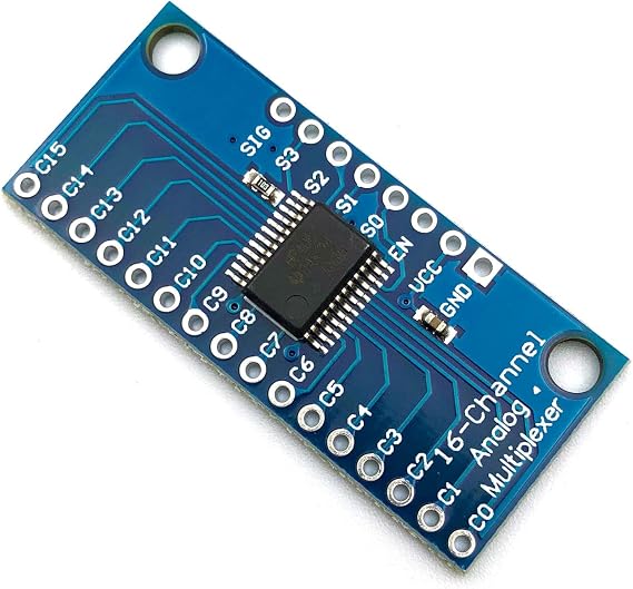 FainWan 5Pcs 16CH Analog Digital Multiplexer Breakout Board Module CD74HC4067 CMOS Precise Module Compatible with Ar-duino