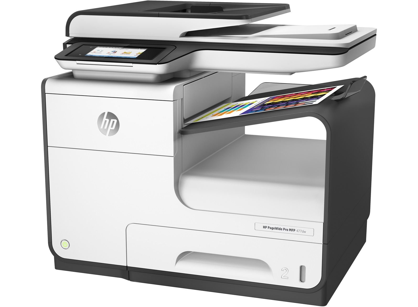 HP D3Q20B#A81 Page Wide Pro 477dw MFP Laserdrucker weiß