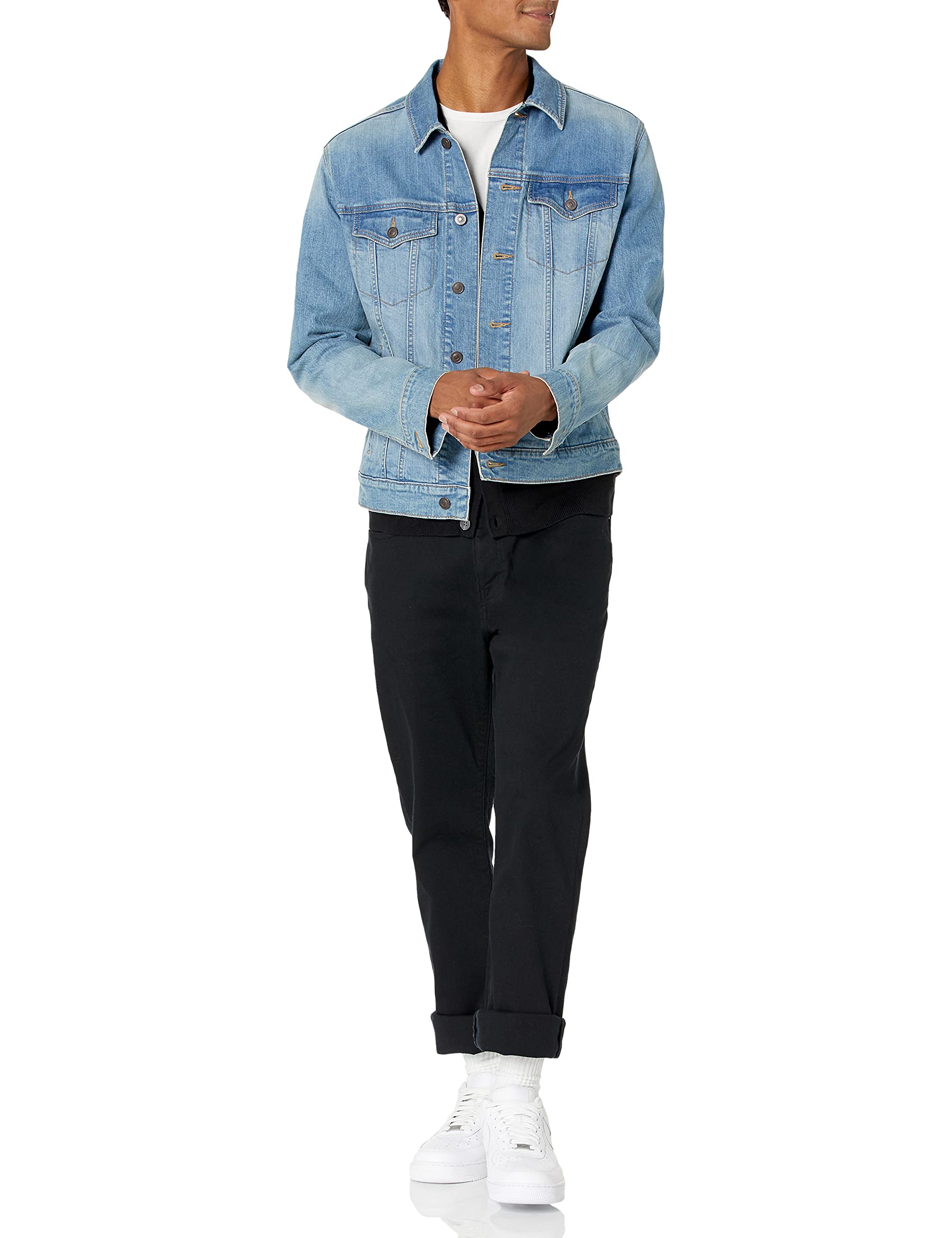 Amazon Essentials Jeans Slim Fit Elasticizzati, Bootcut - colori fuori produzione Uomo