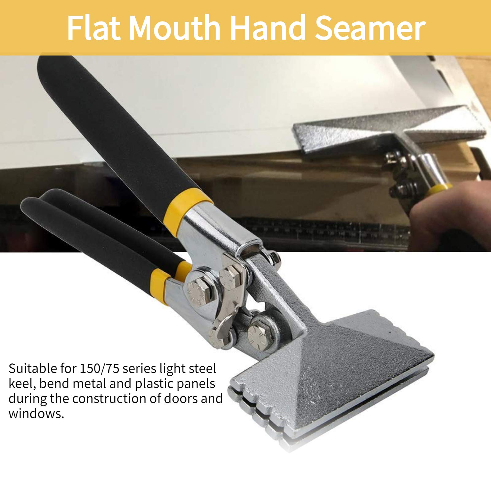 Pinze Aggraffatrici Per Lamiera 25cm - Morsetto Bloccaggio, Piegatura Professionale