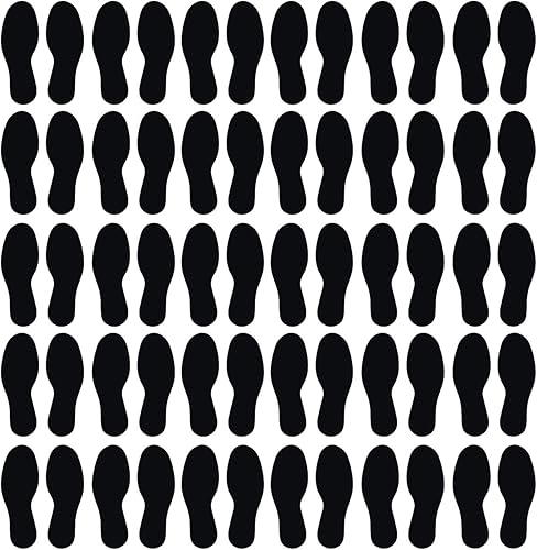 Vista 202 de LiteMark Calcomanías de vinilo duraderas con acabado brillante, tamaño mediano de 9 pulgadas, ideal para suelos, techos, paredes y la mayoría