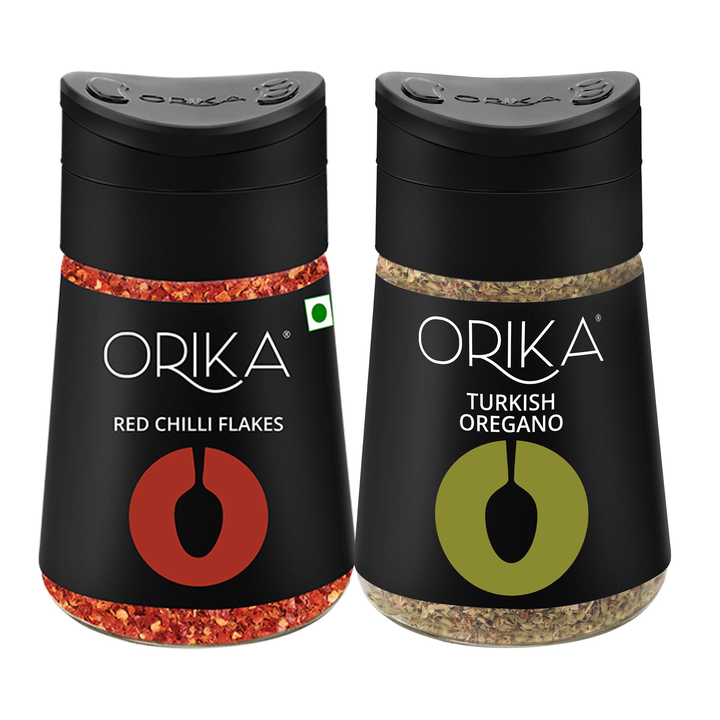 Orika Red Chilli Flakes 50g & Turkish Oregano Seasoning 26g Combo | Full Bodied Oregano Herbs From Aegean Region in Turkey & Red Chilli Flakes Sprinkler | Ideal Seasoning For Pizza, Pasta, Garlic Bread & Italian Food (B0D9QSW2KJ) Amazon Price History, Amazon Price Tracker