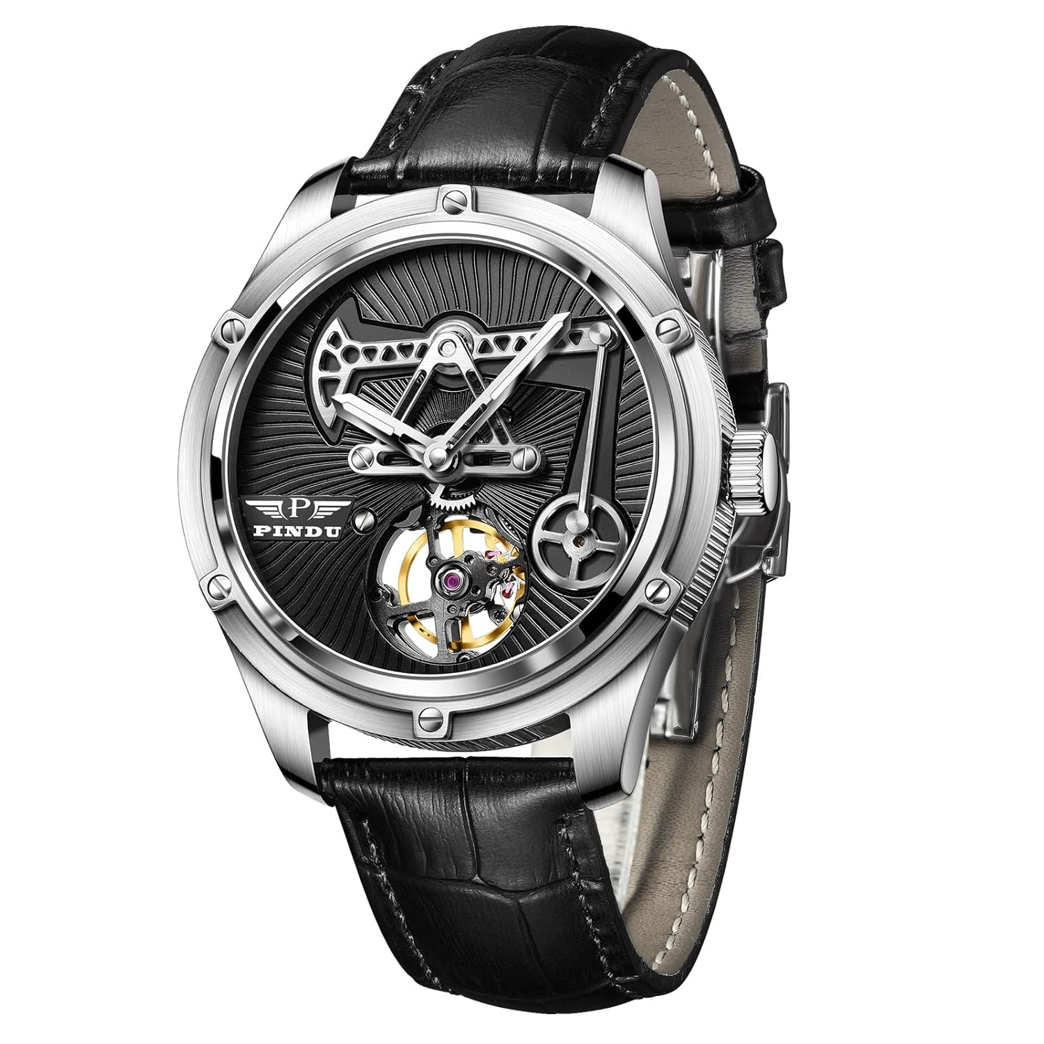 Buy PINDU Automatic Watches for Men, SelfDesigned and Modified 8215