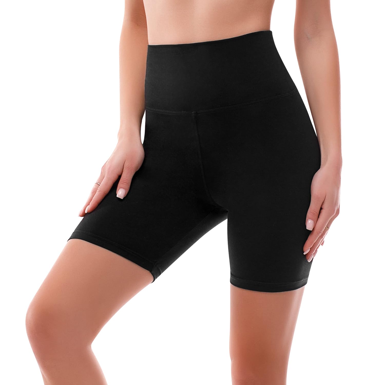 SINOPHANT High Waisted Women Biker Shorts: Buttery Soft & Tummy Control