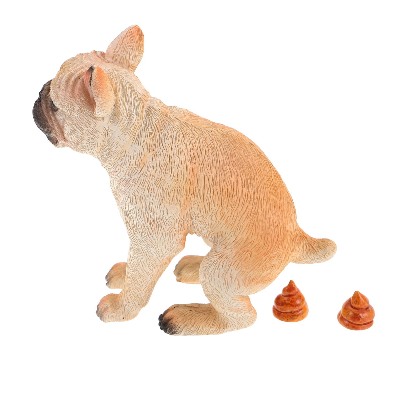 Statue bouledogue français en résine objet décoration salon moderne unique