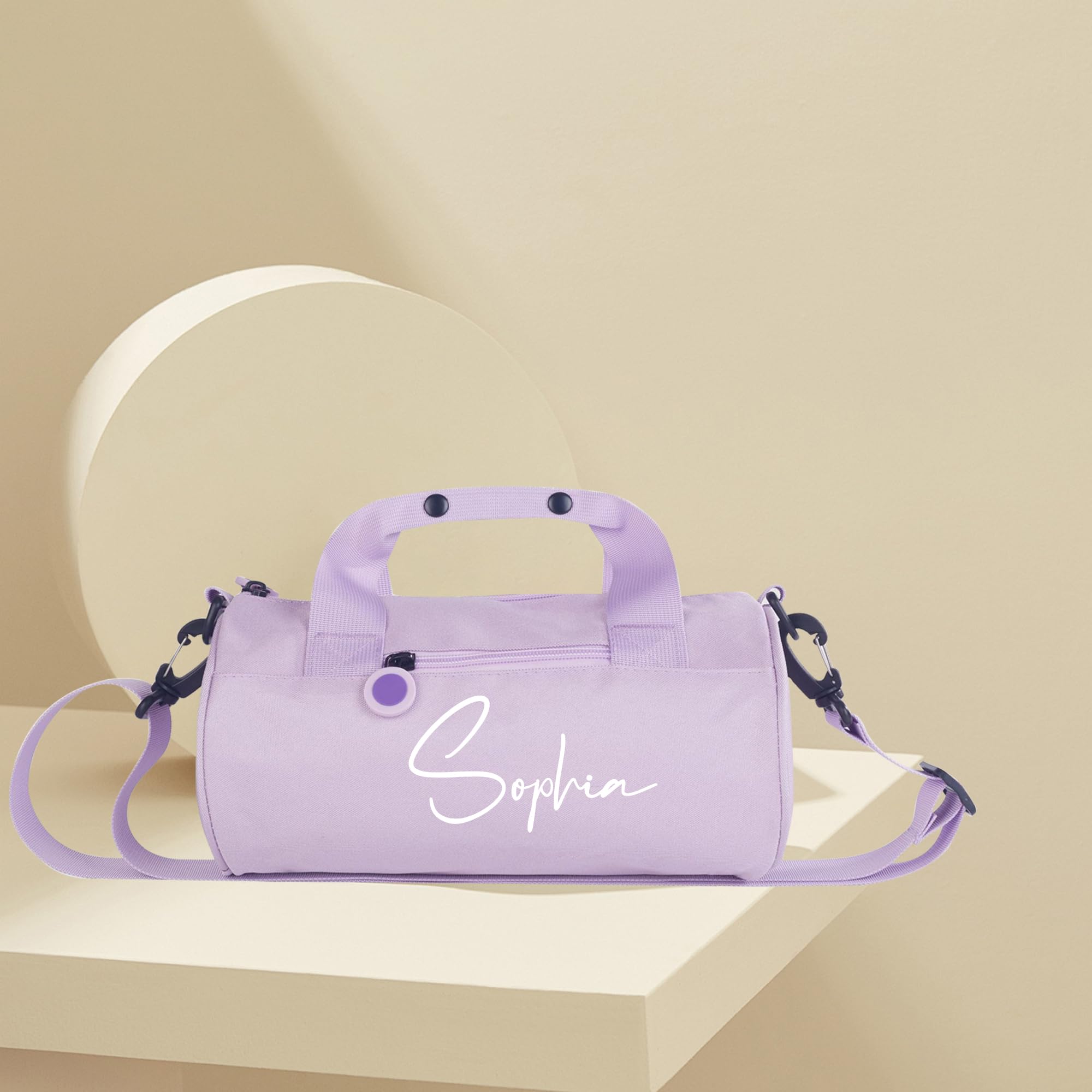 Sac De Danse Personnalisé pour Fille Nom Personnalisé Sac De Sport Sac De Sport Sac De Sport pour Pom-Pom Girl Weekender Sac De Nuit pour Fille Ado