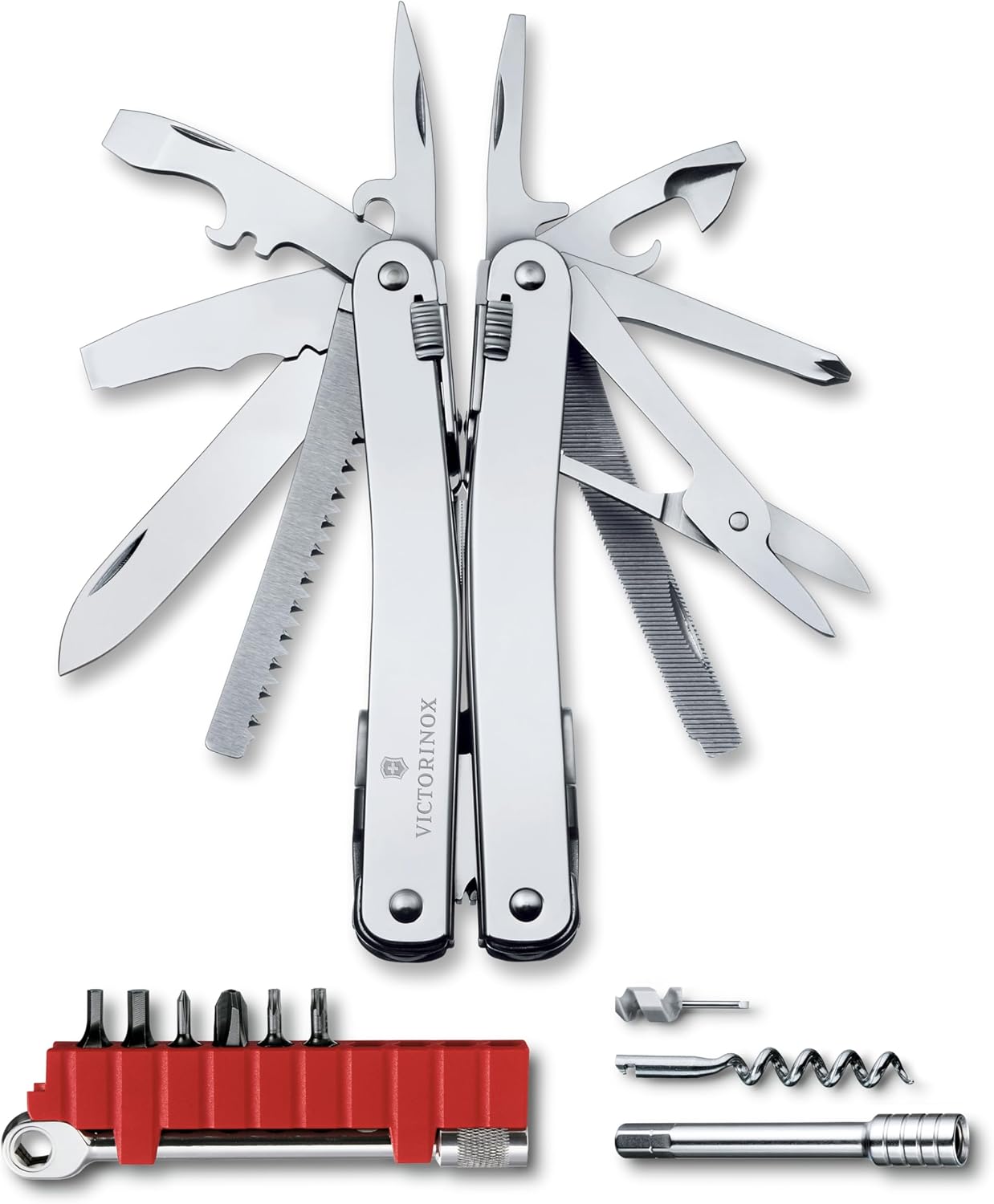 VICTORINOX(ビクトリノックス) スイスツールスピリット ナイロンケース付き スイス・アーミーナイフ 多機能 ナイフ ペンチ フロー