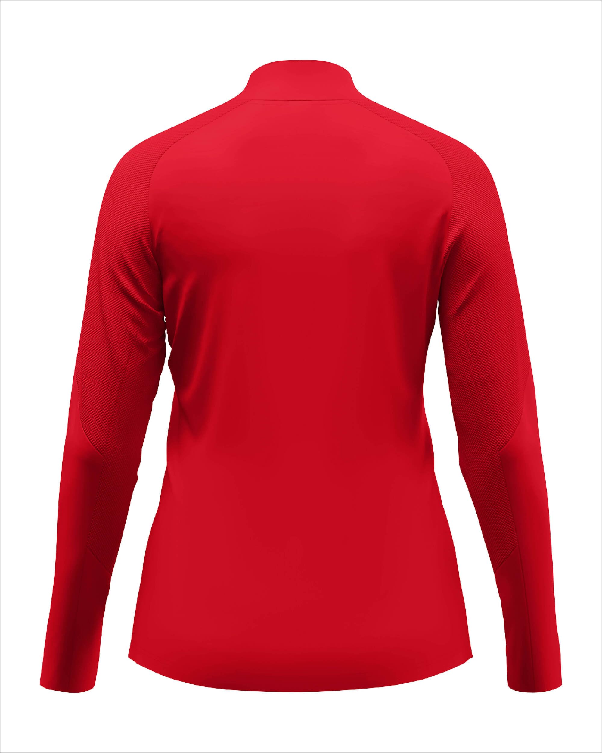 JAKO Damen Damen Ziptop Light Flow Shirt