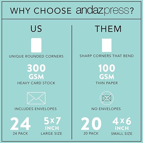 Miniatura 7 de Andaz Press Colección elegante para fiestas con purpurina rosa y oro rosa, invitaciones de 5 x 7 pulgadas con sobres, quinceañera de membrillo Mis