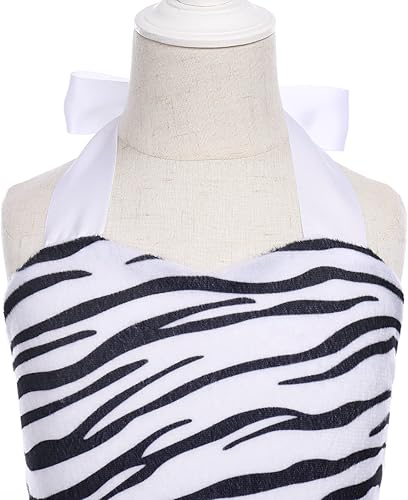 Miniatura 4 de FYMNSI Disfraz de animales de safari en la selva para niños y niñas, disfraz de fiesta de disfraces, diadema y cola para Halloween, cosplay, sesión