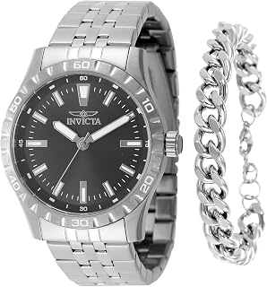 Invicta Ocean Voyage Men 42mm Stainless Steel Gold Gold dial PC21J Quartz