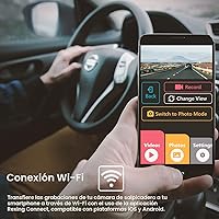 Vista 4 de rexing V1 2.4" LCD FHD 1080p 170 cámara grabadora gran angular para tablero Cámara para tablero con grabación de bucle G-Sensor, WDR