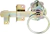 Gah-Alberts 210250 Garden Gate Latch for High Gates or Wattle Fence Doors Zinc-Plated Yellow Galvanized