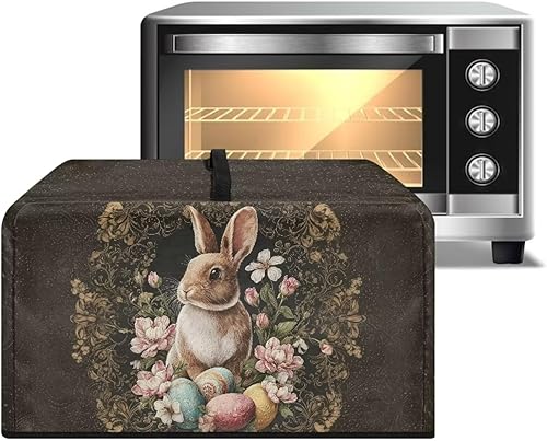 Miniatura 40 de Cubierta de horno de microondas de convección para encimera, tostadora, horno, protector de electrodomésticos para decoración de cocina del hogar,