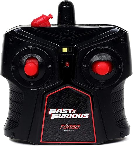 Miniatura 6 de Jada Toys Fast  Furious 116 1970 Dodge Charger RT Control Remoto Coche 24 GHz Negro Juguetes para niños y adultos Negro Brillante 97584