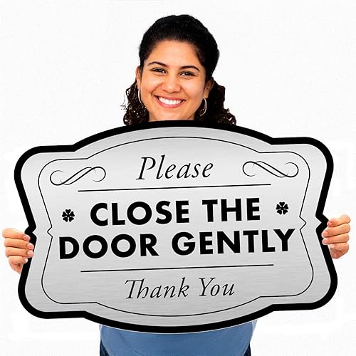 Miniatura 8 de SPEEDYORDERS Letreros metálicos personalizados, letreros de aluminio personalizados, 36 x 24 pulgadas, plata cepillada, palabras y citas, decoración