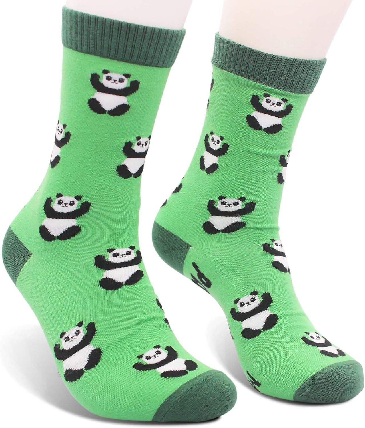Funny Panda Lover Socks - I Might Look Like I'm Listening But Really Thinking About Pandas Novelty Gift for Animal Enthusiasts.(090) - Image 2