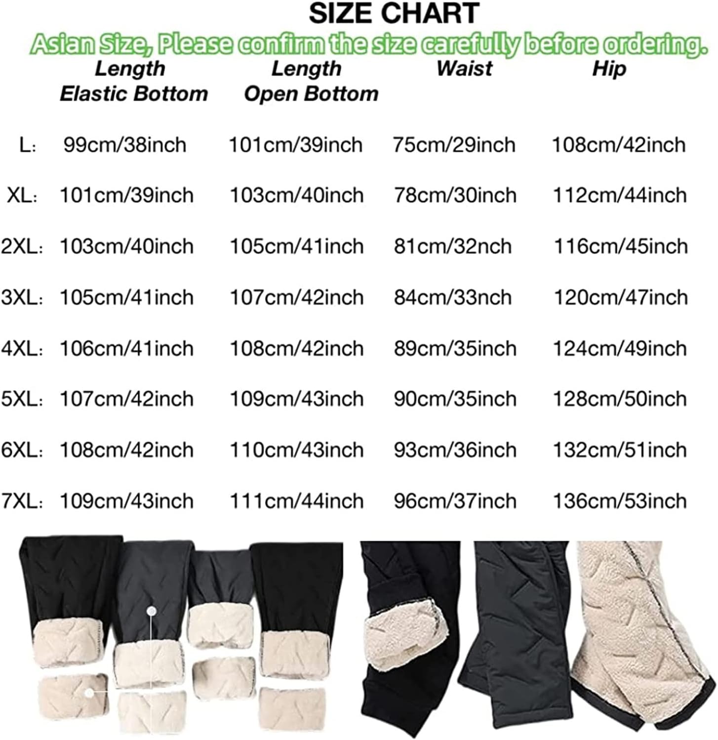 Pantalon Homme Doublé Polaire Beige - Legging Thermique Hiver - Pour Randonnée, Travail Extérieur, Jogging