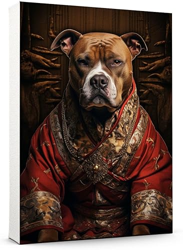 Miniatura 1092 de Thuan Chow Chow Retrato de mascota con disfraz real de perro en un disfraz retrato de perro con vestimenta Retrato medieval de mascota retrato