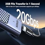 UGREEN Boîtier M2 SSD NVMe SATA 20 Gbps USB 3.2 Gen 2 - 2