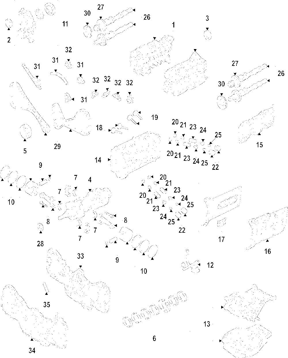 Genuine Subaru Parts - Guide-Timing Chain (13144AA031)