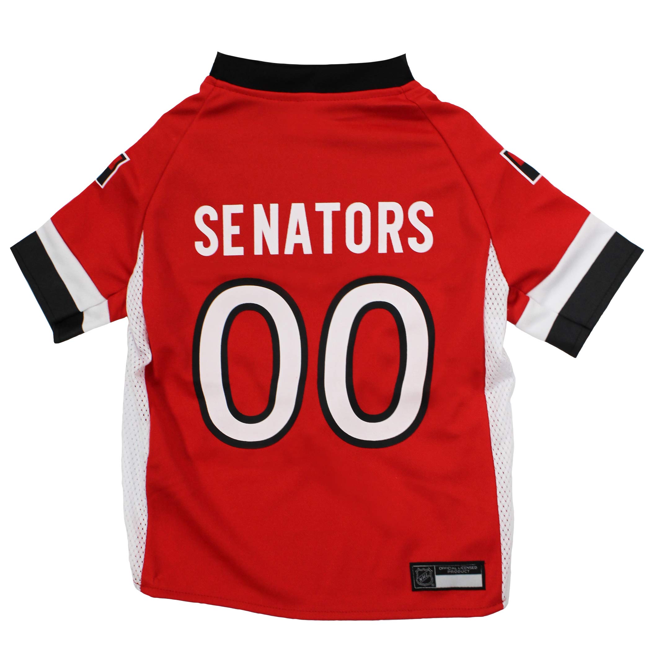 NHL Ottowa Senators Jersey for Dogs & Cats, X-Small. - Let Your Pet be a Real NHL Fan!