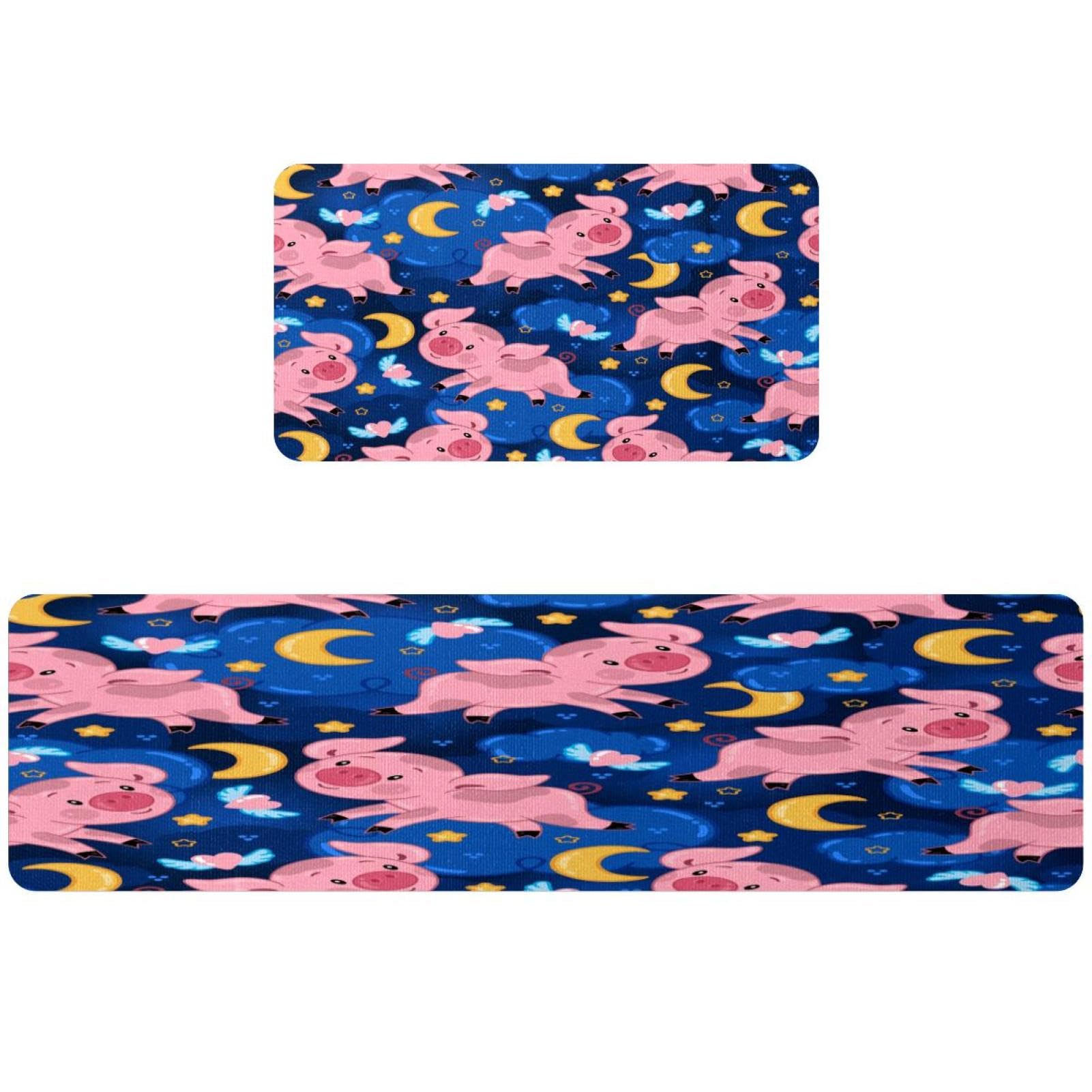 Tapete absorbente para cocina y cuarto de lavado lavable con base antideslizante segura