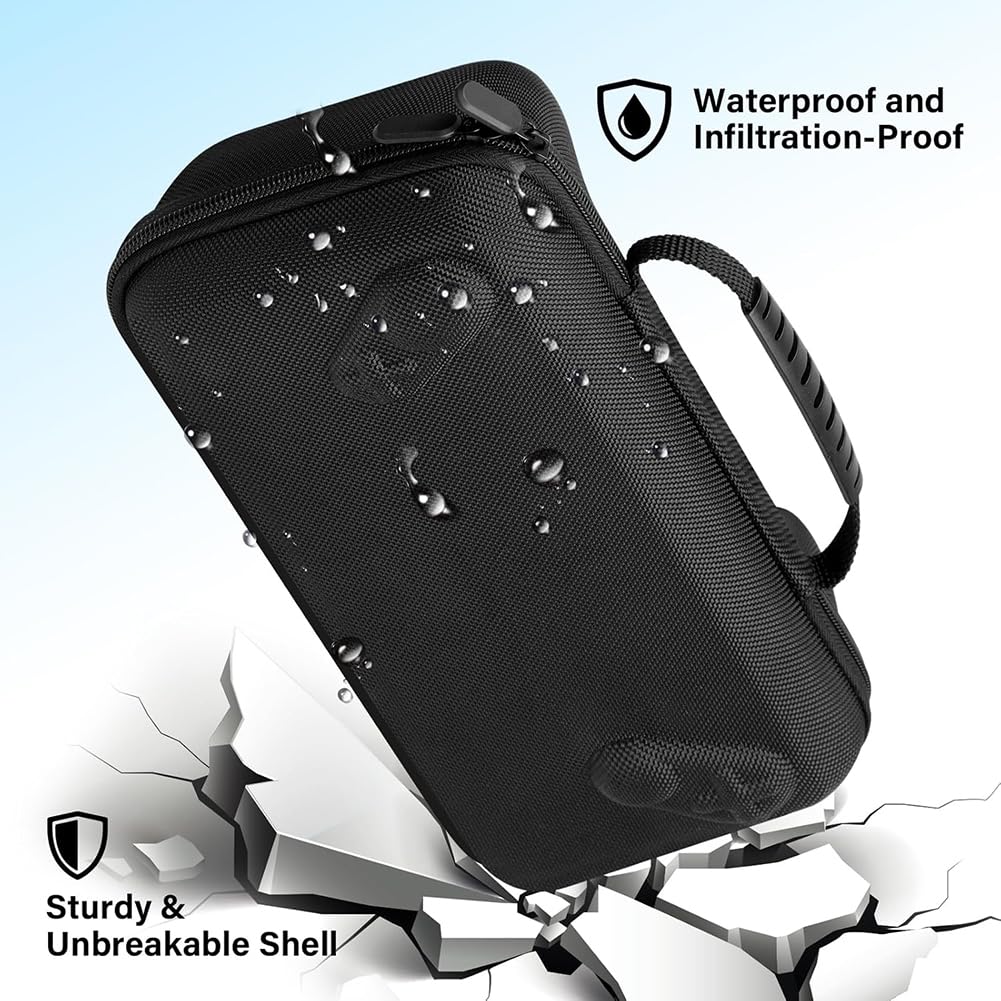 Lokyoyo Funda de transporte compatible con ASUS ROG Xbox Ally/Xbox Ally X 2025, con bolsillo de malla y soporte integrado para consola y accesorios