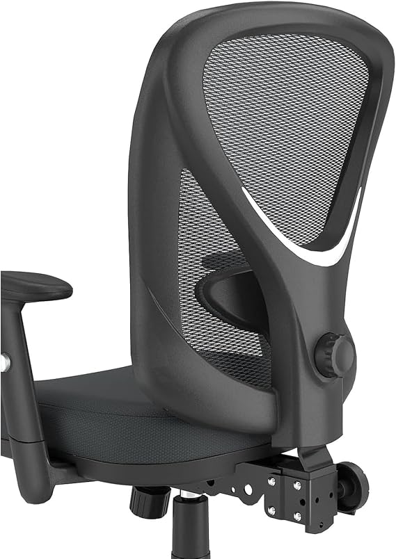 Staples Carder Ergonomic Task Chair, Mesh, Ergonomic, Lumbar Support, Adjustable Height, Black