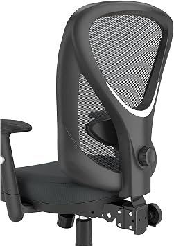 Staples Carder Ergonomic Task Chair, Mesh, Ergonomic, Lumbar Support, Adjustable Height, Black