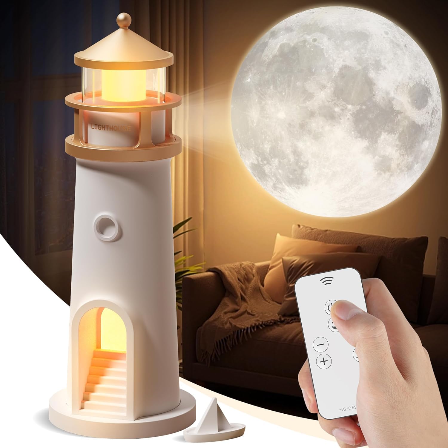 Lighthouse Torches L/HEM10BLKR Wiederaufladbare LED-Mini-Lampe