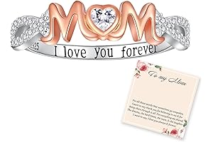 Sterling Silver Mom Ring - A Cherished Symbol for Mothers and Loved Ones