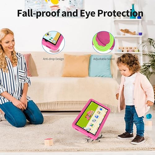 Miniatura 3 de VASOUN Tableta para niños de 8 pulgadas, Android 13, 8 GB (4 GB + 4 GB expandir) RAM 64 GB ROM, tableta para niños con Bluetooth, WiFi 5G,