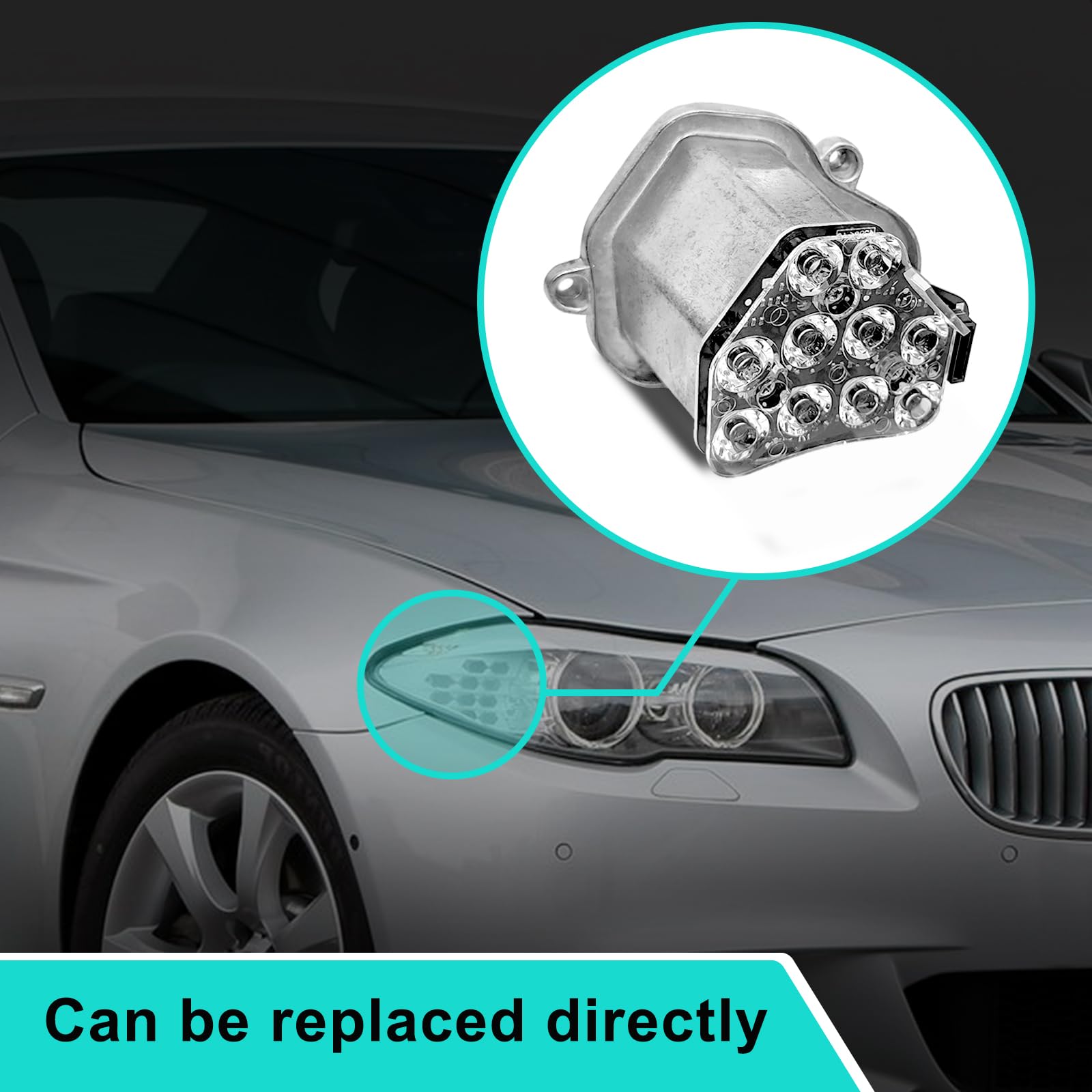 Amazon.com: 63117271902 Right Turn Signal Led Headlight，Right 