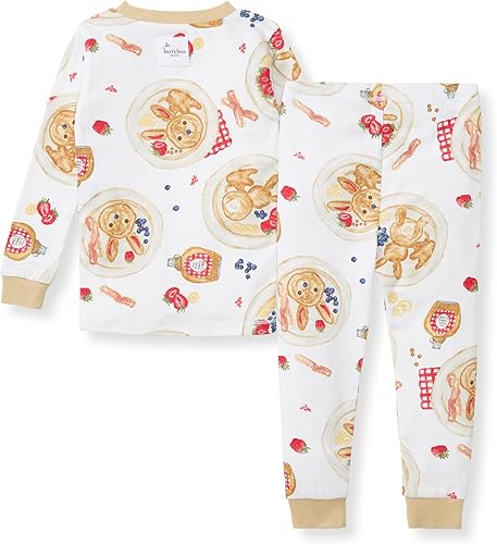 Miniatura 183 de Burt's Bees Baby - Conjunto de pijama de algodón de 2 piezas para bebés y niños, camiseta de manga larga y pantalón largo