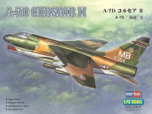 Hobby Boss HY87203 A-7D Corsair II Kit de construcción de modelo de avión