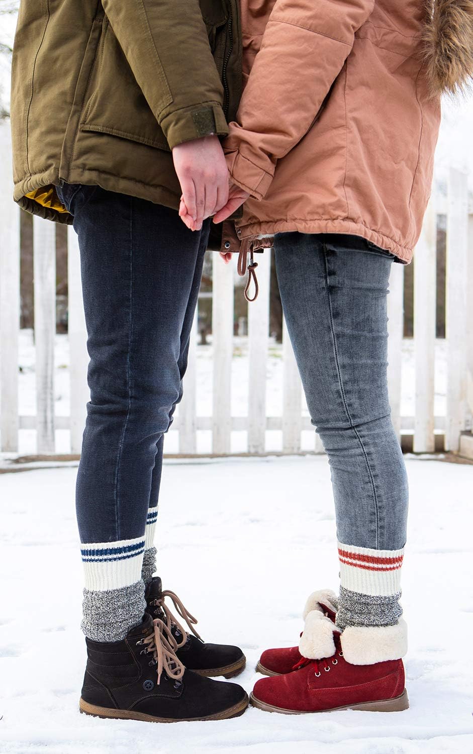 Women’s Cozy Cabin Wool Mid-Calf Socks - Image 6