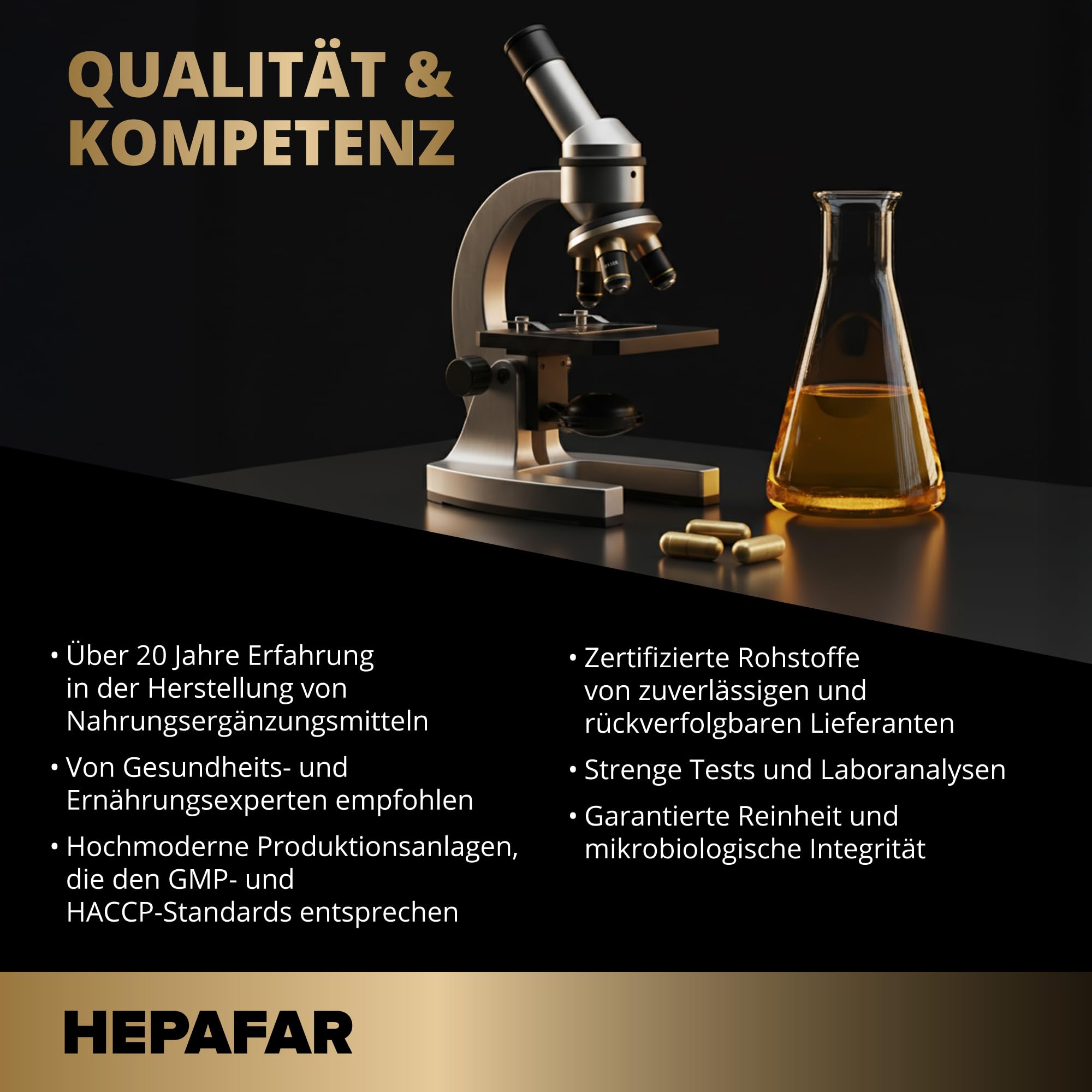 Hepafar Gold Premium mit Glutathion, Kurkuma, Mariendistel, Cholin, Artischocke und Ingwer – Nahrungsergänzungsmittel für die Leber, 60 Kapseln, von Sensilab
