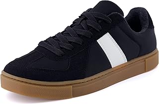 CUSHIONAIRE Bailey Womens Retro Sneaker -Classic Everyday Sneakers for Women with Sleek Rounded Toe and Memory Foam
