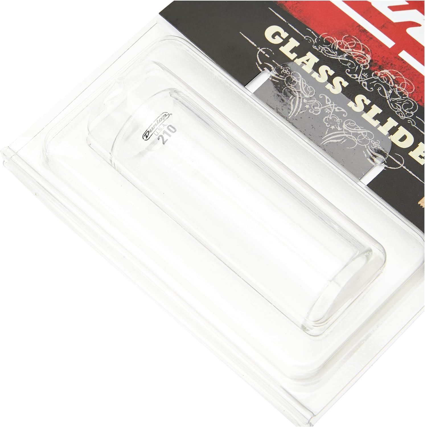 JIM DUNLOP 210 Tempered Glass Slide, Medium Wall Thickness, Medium